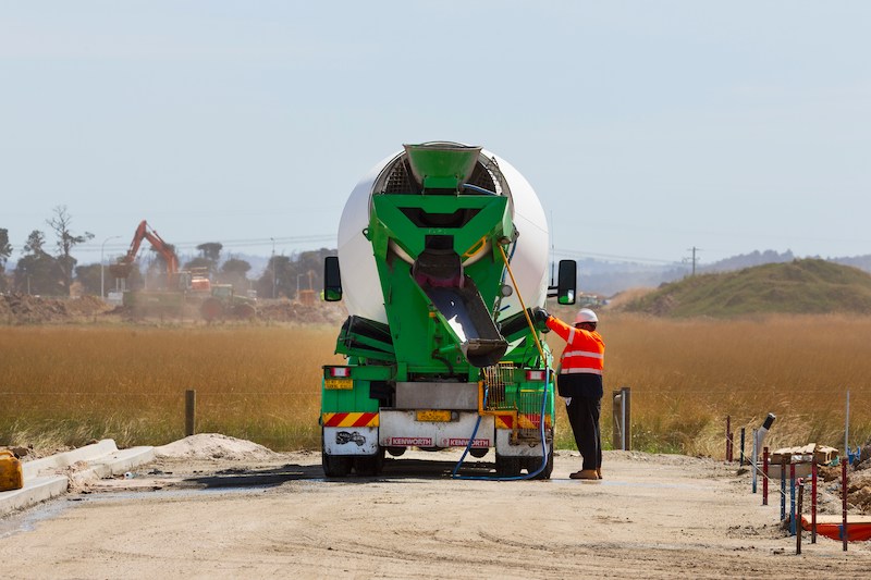 concrete truck